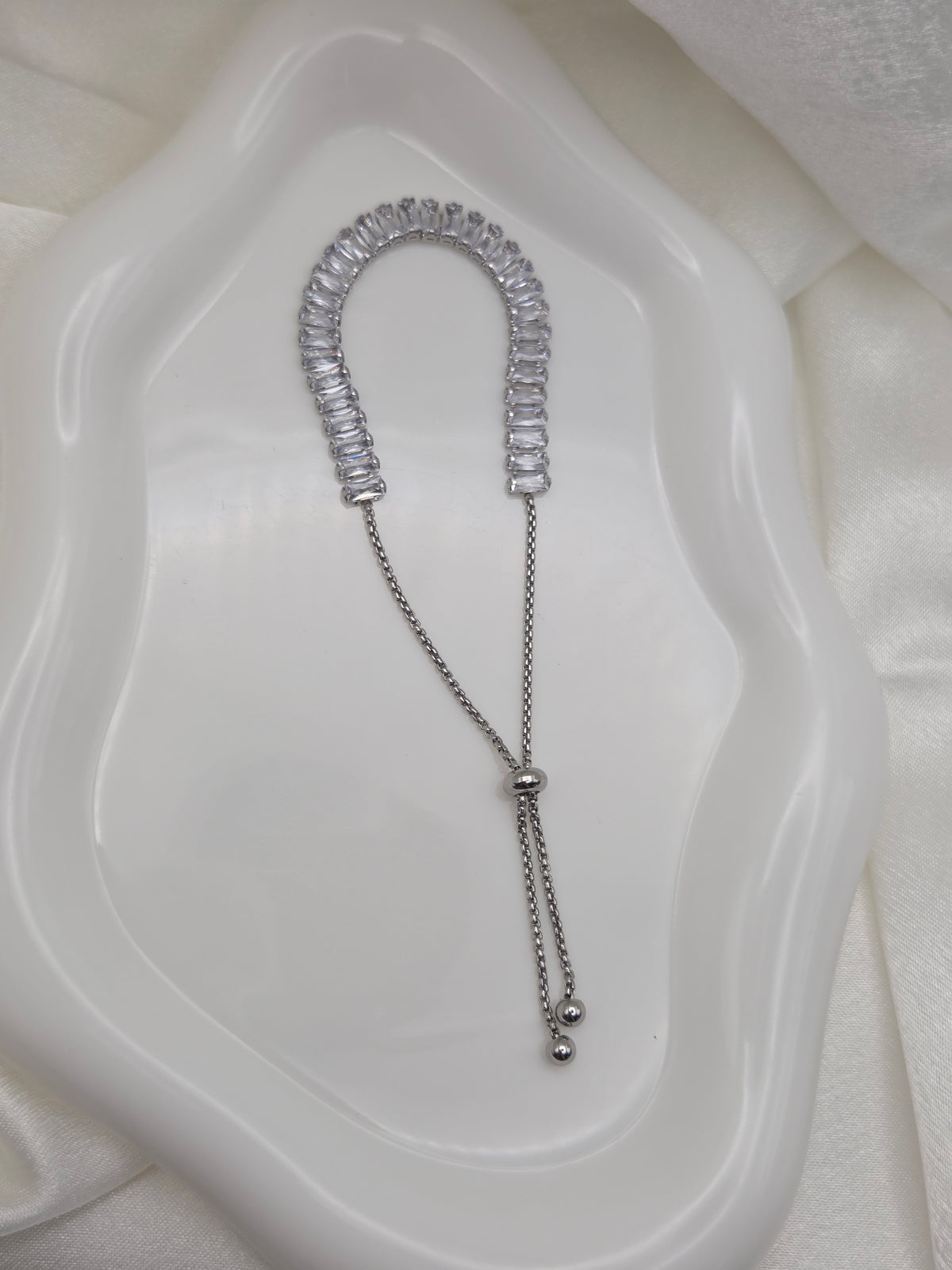 Shiny Silver Bracelet