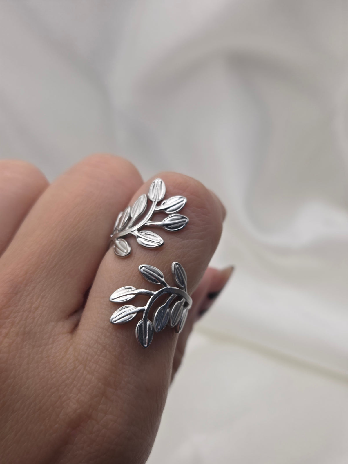 Leaf Silver Ring