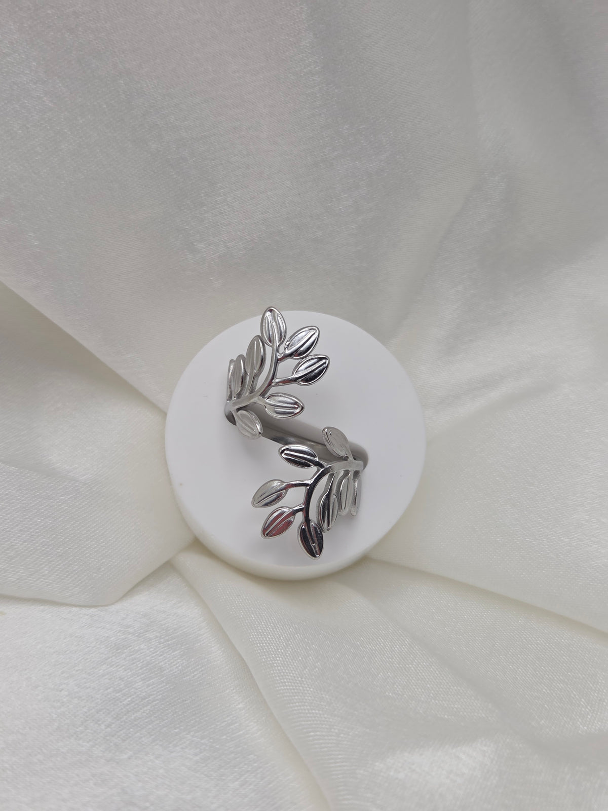 Leaf Silver Ring